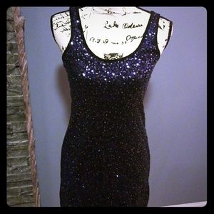 Express sequin dress